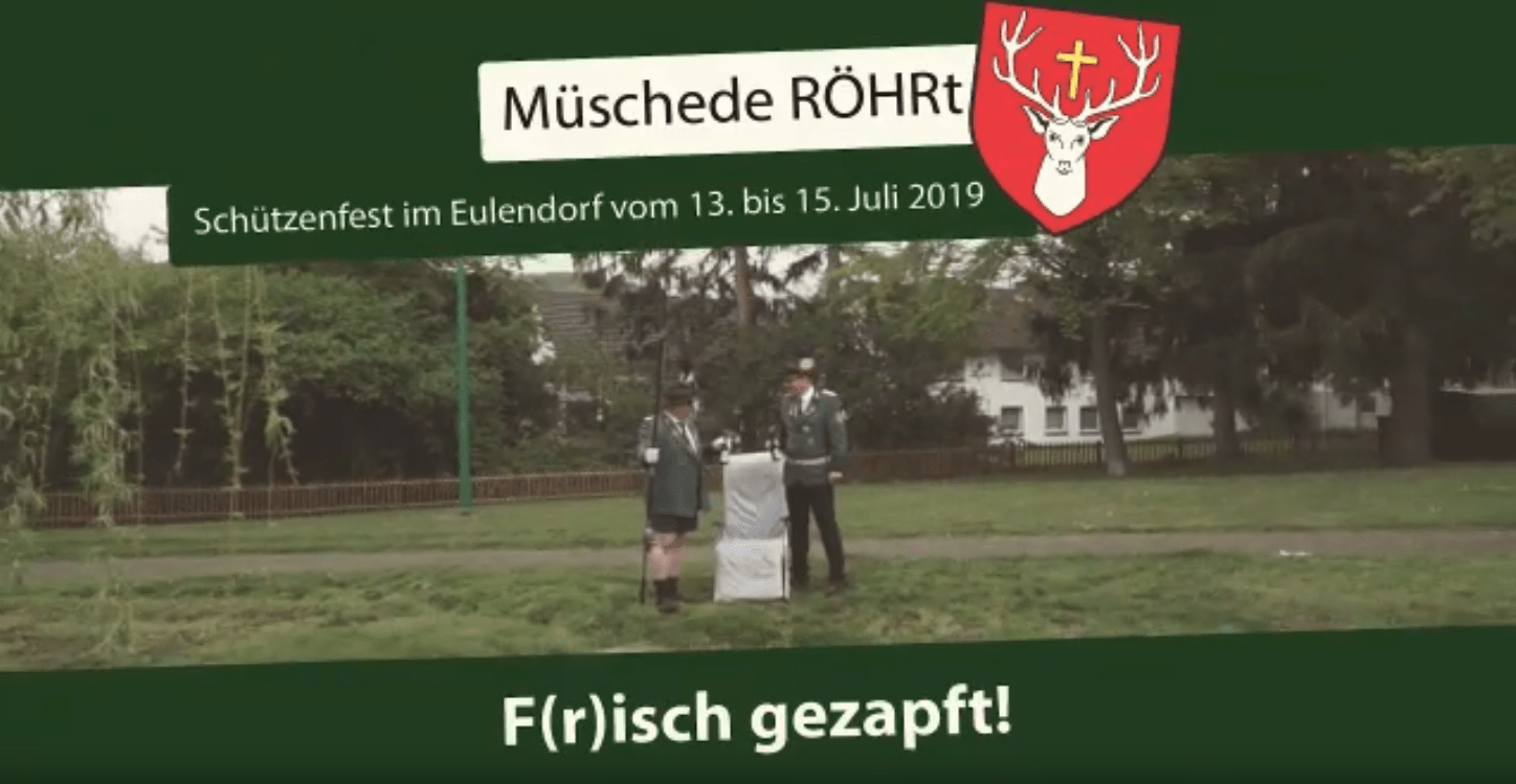 Schützen Müschede: F(r)isch gezapft