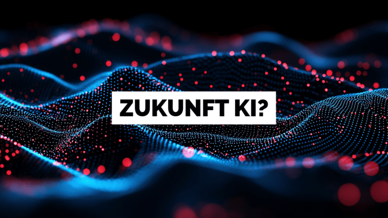 Illustration zur Diskussion KI Blase oder Zukunft: Ein Vergleich zwischen dem Dotcom-Hype und moderner KI.