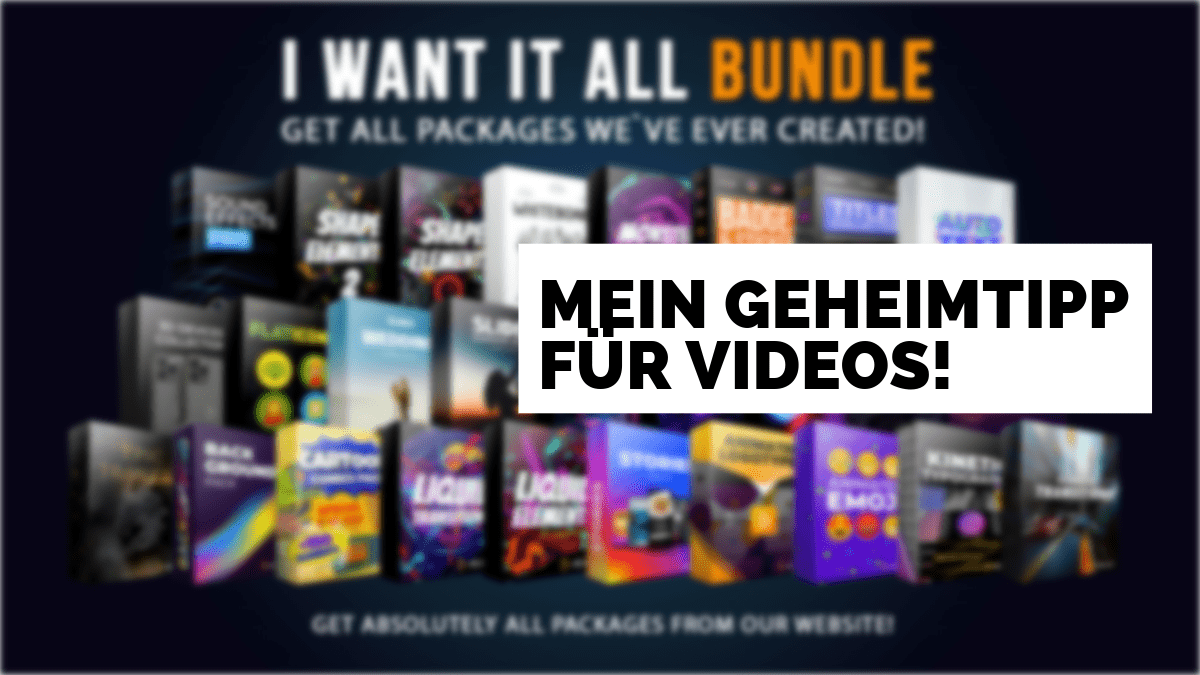 AEJuice „I Want It All Bundle“: Mein Geheimtipp für kreative Videos