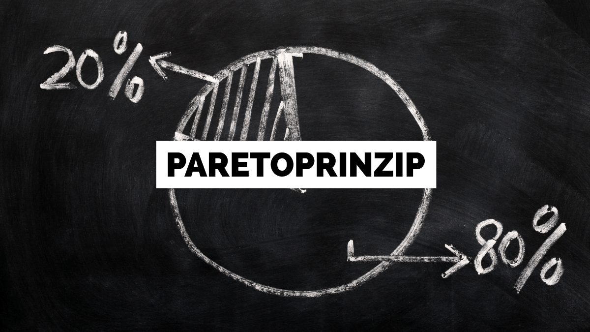 Das Paretoprinzip beim Filmemachen